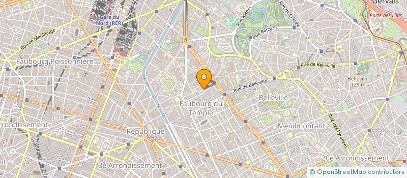 localisation de l'entreprise MONSIEUR MARIO RINALDI  PARIS