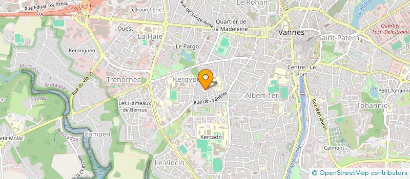 localisation de l'entreprise MONSIEUR MARIO ROCCO à VANNES
