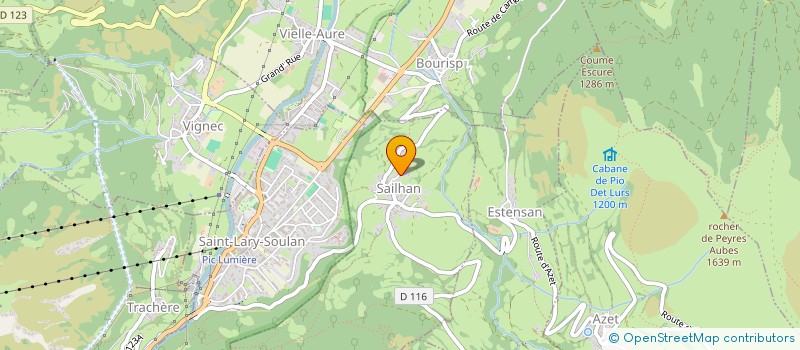 localisation de l'entreprise MONSIEUR MARIO RODRIGUEZ  VIELLE-AURE