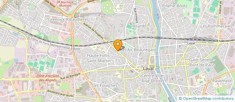 localisation de l'entreprise MONSIEUR MARIO RRAHI à LAVAL