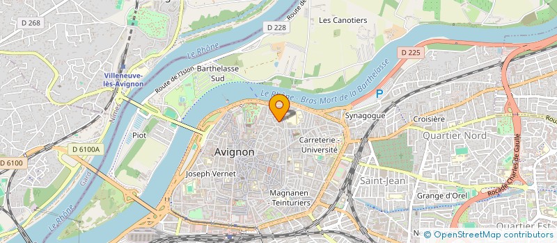localisation de l'entreprise MONSIEUR MARIO SAILLARD  AVIGNON