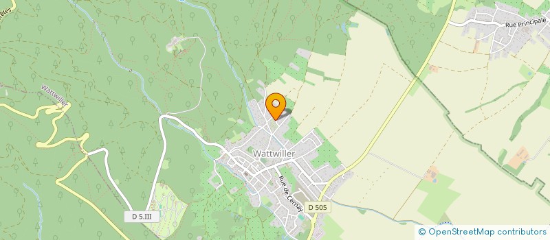 localisation de l'entreprise MONSIEUR MARIO SALA  WATTWILLER