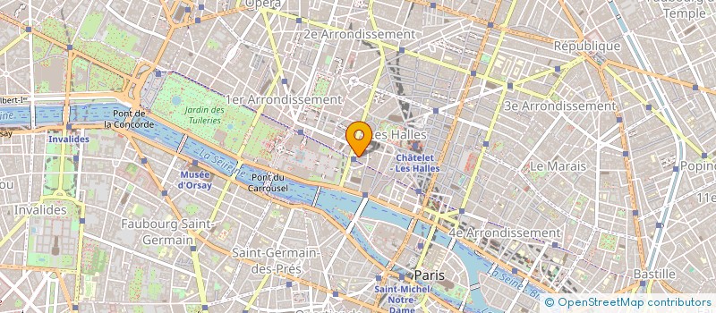 localisation de l'entreprise MONSIEUR MARIO SALINI à PARIS