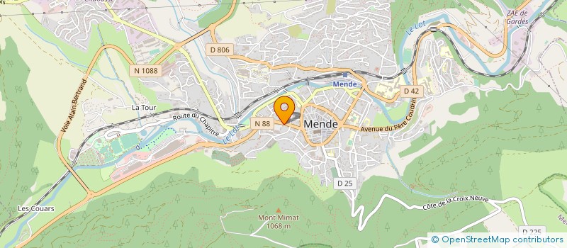 localisation de l'entreprise MONSIEUR MARIO SAMPER à MENDE