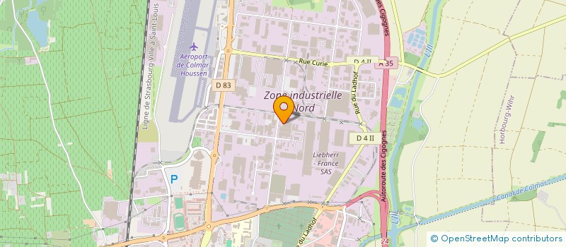 localisation de l'entreprise MONSIEUR MARIO SANNA  COLMAR