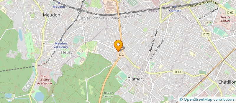 localisation de l'entreprise MONSIEUR MARIO SANTANGELI à CLAMART