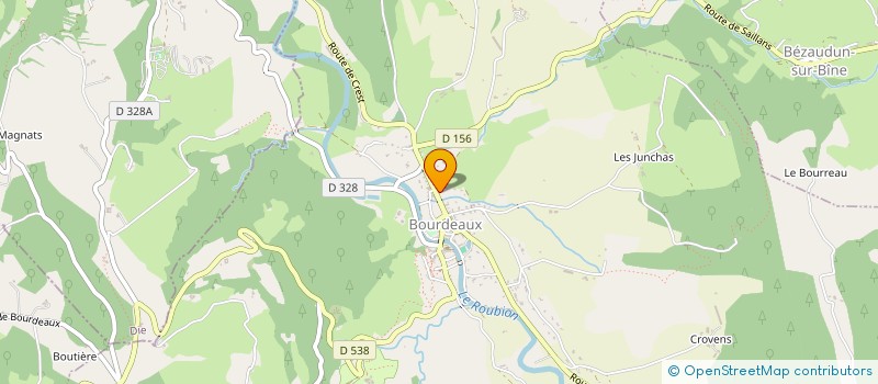 localisation de l'entreprise MONSIEUR MARIO SAUD à BOURDEAUX