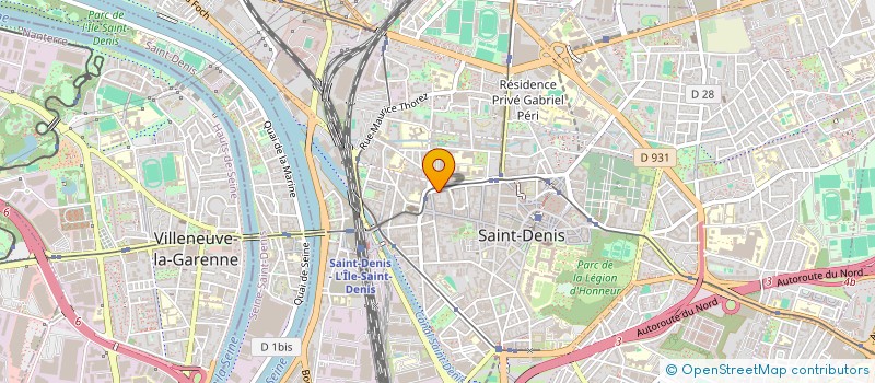 localisation de l'entreprise MONSIEUR MARIO SAVERIN à SAINT-DENIS
