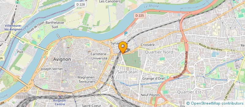 localisation de l'entreprise MONSIEUR MARIO SCANDOLERA  AVIGNON