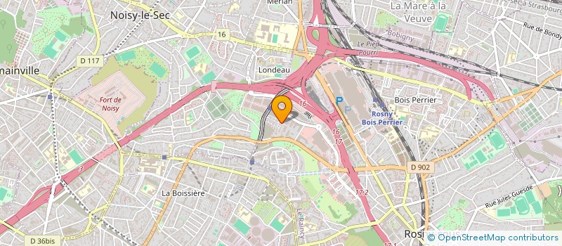 localisation de l'entreprise MONSIEUR MARIO SCHARTIER à ROSNY-SOUS-BOIS