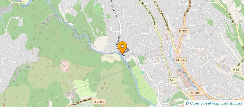 localisation de l'entreprise MONSIEUR MARIO SVIZZERO  LA COLLE-SUR-LOUP