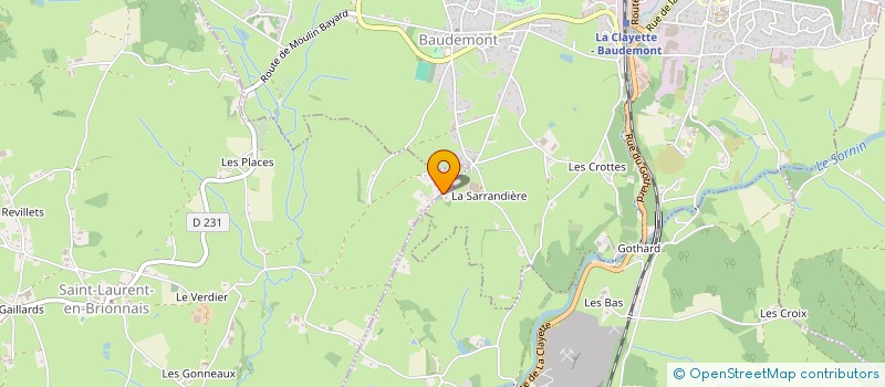 localisation de l'entreprise MONSIEUR MARIO TABORDA  SAINT-LAURENT-EN-BRIONNAIS