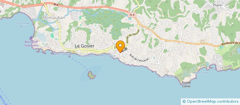 localisation de l'entreprise MONSIEUR MARIO TURLEPIN à LE GOSIER