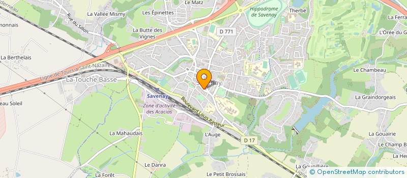 localisation de l'entreprise MONSIEUR MARIO URSELY à ERAGNY