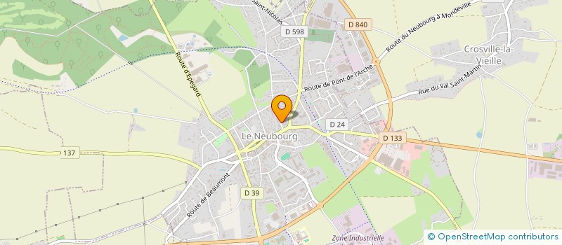 localisation de l'entreprise MONSIEUR MARIO VAIS  LE NEUBOURG