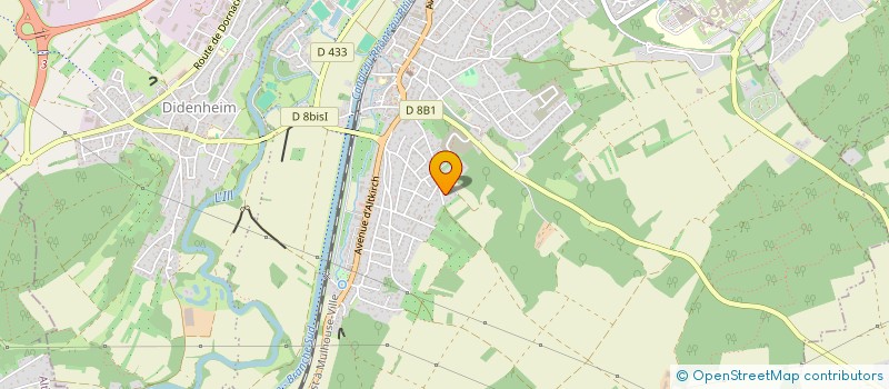 localisation de l'entreprise MONSIEUR MARIO VERNAGALLO  BRUNSTATT-DIDENHEIM