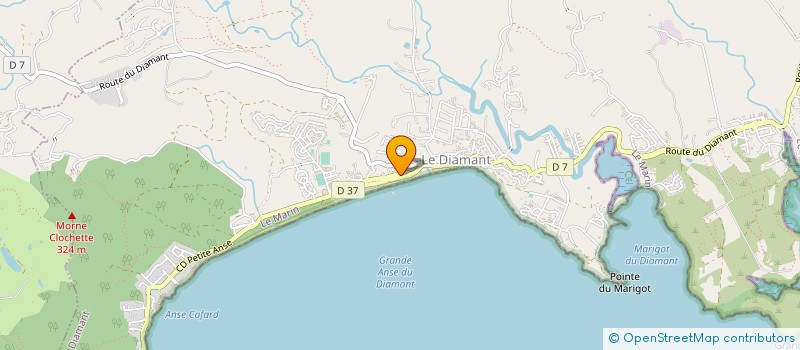 localisation de l'entreprise MONSIEUR MARIO VIERSAC  LE DIAMANT