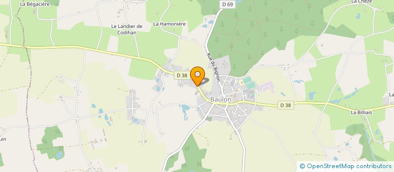 localisation de l'entreprise MONSIEUR MARIO VILELA  BAULON