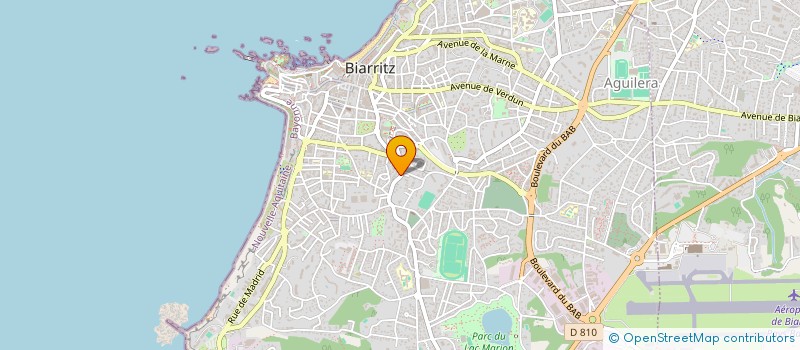 localisation de l'entreprise MONSIEUR MARIO VIVIANO à BIARRITZ