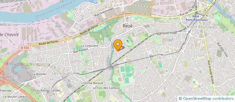 localisation de l'entreprise MONSIEUR MARIO VUARNESSON  REZE