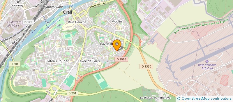 localisation de l'entreprise MONSIEUR MARIO WINTERSTEIN  CREIL