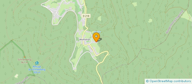 localisation de l'entreprise MONSIEUR MARIO ZIMMER  WANGENBOURG ENGENTHAL