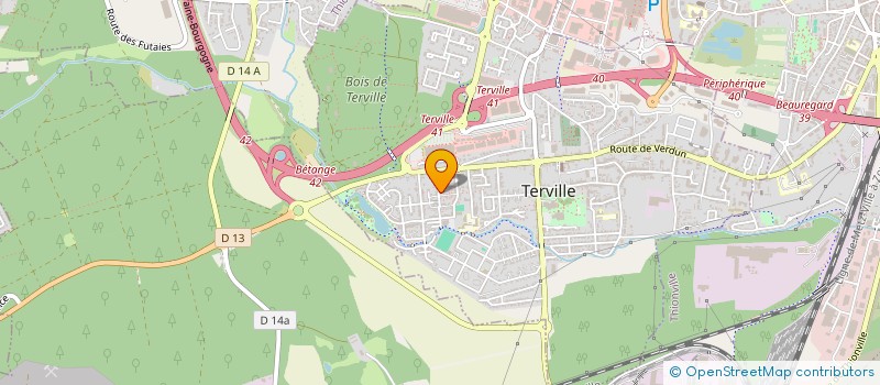 localisation de l'entreprise MONSIEUR MARIO ZOLLO  TERVILLE