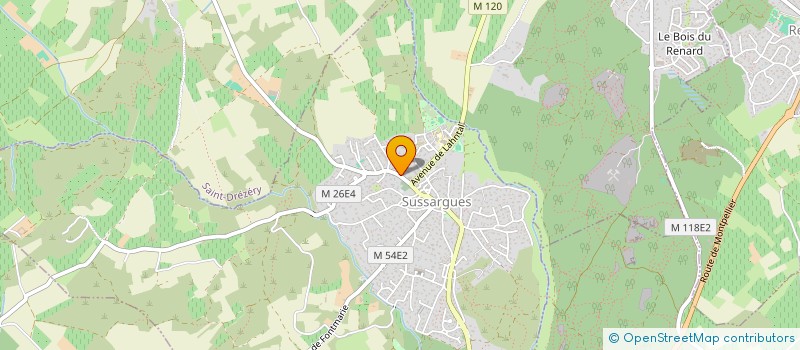 localisation de l'entreprise MONSIEUR MARION BOUQUET  SAINT-JEAN-DE-CORNIES