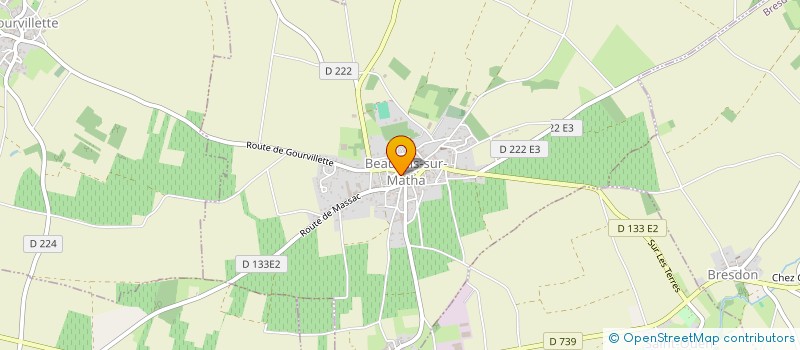 localisation de l'entreprise MONSIEUR MARION GHADDAR  BEAUVAIS-SUR-MATHA