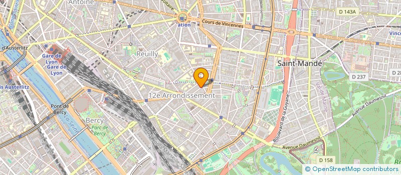 localisation de l'entreprise MONSIEUR MARION OLK  PARIS