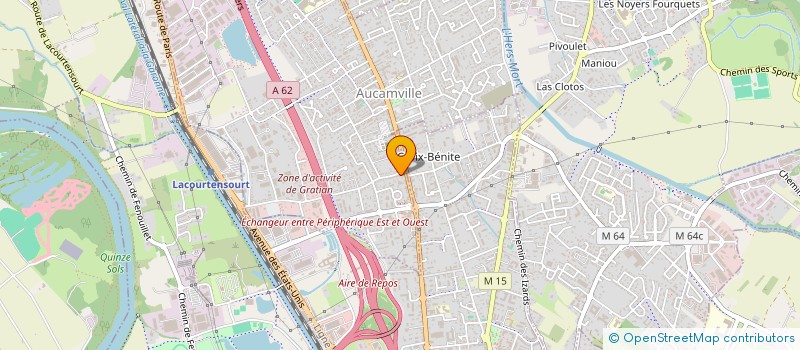 localisation de l'entreprise MONSIEUR MARIOS MITSIONIS à AUCAMVILLE