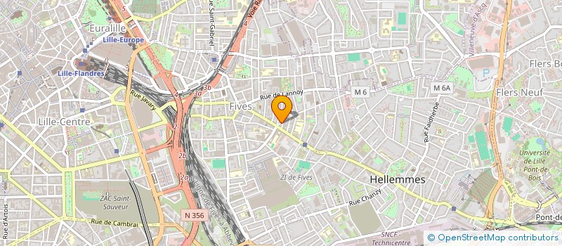 localisation de l'entreprise MONSIEUR MARIOS ZANNAKIS  LILLE