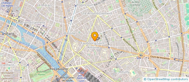 localisation de l'entreprise MONSIEUR MARIUS AKPOKLI à PARIS