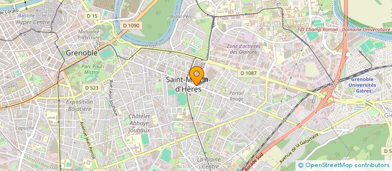 localisation de l'entreprise MONSIEUR MARIUS ALEXE  SAINT-MARTIN-D'HERES