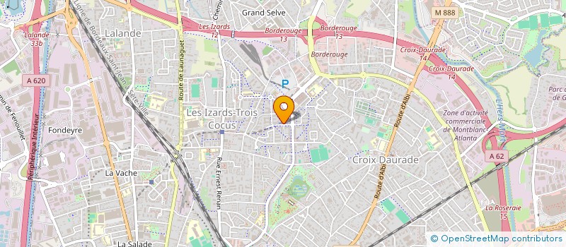 localisation de l'entreprise MONSIEUR MARIUS-ARTAXERXES AUVRAY à TOULOUSE