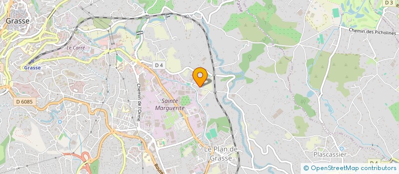 localisation de l'entreprise MONSIEUR MARIUS AVICO à GRASSE