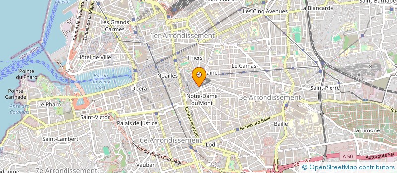 localisation de l'entreprise MONSIEUR MARIUS BARD à MARSEILLE