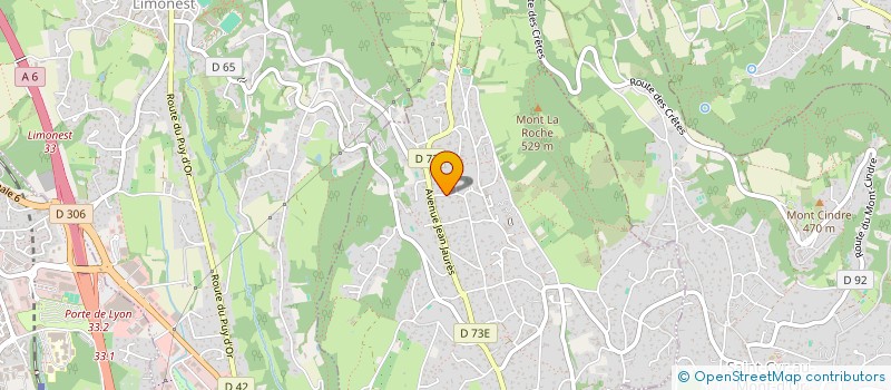 localisation de l'entreprise MONSIEUR MARIUS BERTEAUD  SAINT-DIDIER-AU-MONT-D'OR