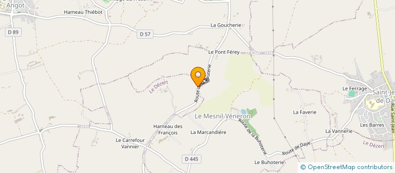 localisation de l'entreprise MONSIEUR MARIUS BESNARD  SAINT-FROMOND