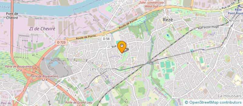 localisation de l'entreprise MONSIEUR MARIUS BIMBAI  BOUGUENAIS