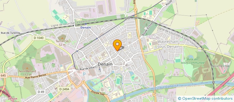 localisation de l'entreprise MONSIEUR MARIUS-BOGDAN GHEORGHE  DENAIN