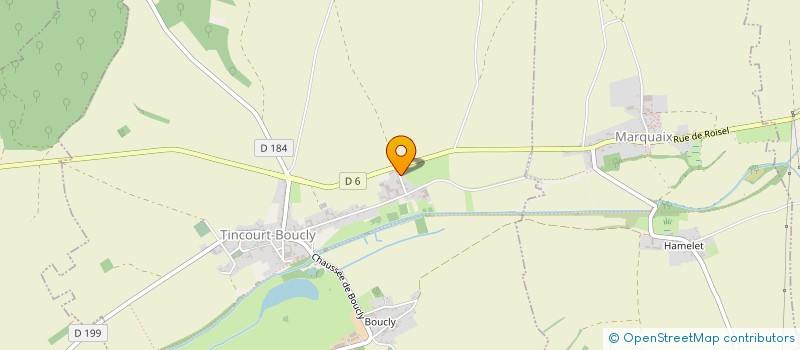 localisation de l'entreprise MONSIEUR MARIUS BOULONGNE  LIERAMONT