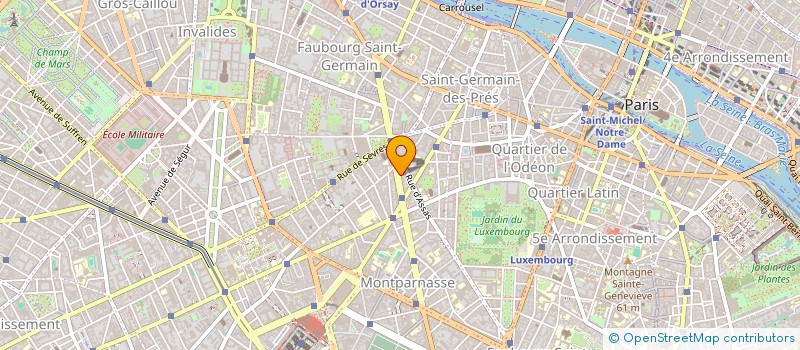 localisation de l'entreprise MONSIEUR MARIUS BOYER  PARIS