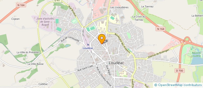 localisation de l'entreprise MONSIEUR MARIUS CAMPEANU à LOUDEAC