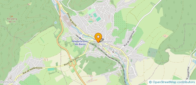 localisation de l'entreprise MONSIEUR MARIUS CIRPACI  NIEDERBRONN-LES-BAINS