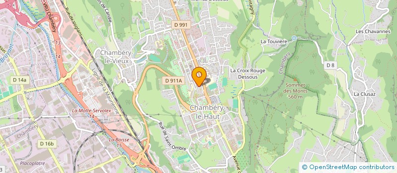 localisation de l'entreprise MONSIEUR MARIUS CIURARIU  CHAMBERY