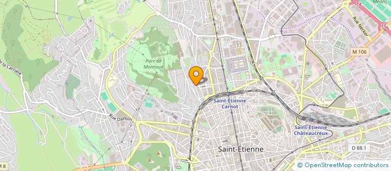 localisation de l'entreprise MONSIEUR MARIUS CLAUZIER à SAINT-ETIENNE