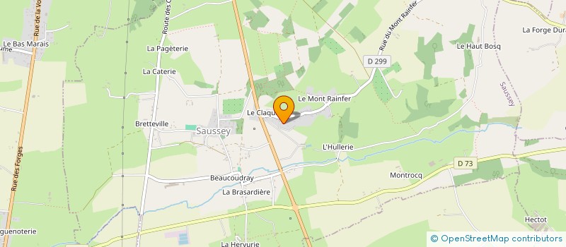 localisation de l'entreprise MONSIEUR MARIUS COCQUIERE  GOUVILLE-SUR-MER