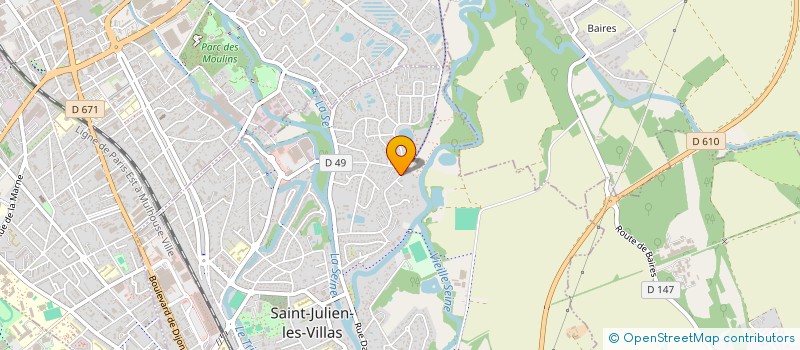 localisation de l'entreprise MONSIEUR MARIUS COLFORT  SAINT-JULIEN-LES-VILLAS