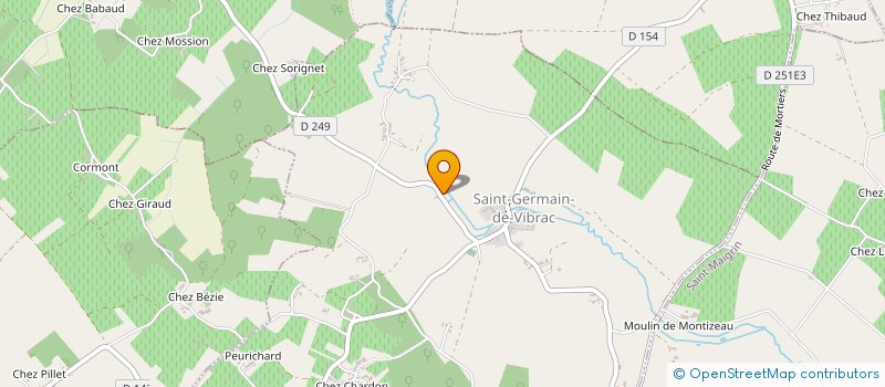 localisation de l'entreprise MONSIEUR MARIUS COLLAT  SAINT-GERMAIN-DE-VIBRAC
